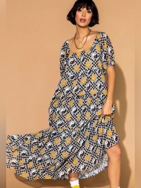 dressed in lala poshmark Posh Satin Playsuit Folklore Florals XS This is not a defect Dressed in lala - Poshmark